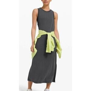 midi black dresses for women Elora Ribbed Midi Dress in Noir Black